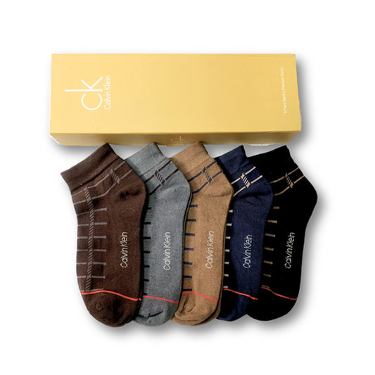 Pack of 6 Premium Low-Cut Ankle Socks CK22