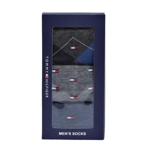 Export Quality Ankle Socks Unisex (Pack of 3) Premium Box TH8