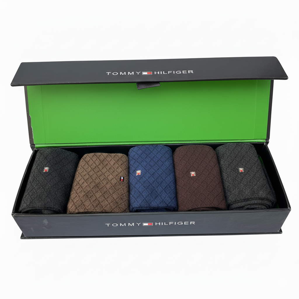 Export Quality Socks pack of 5 Premium Box TH8