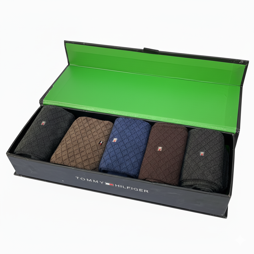 Export Quality Socks pack of 5 Premium Box TH8