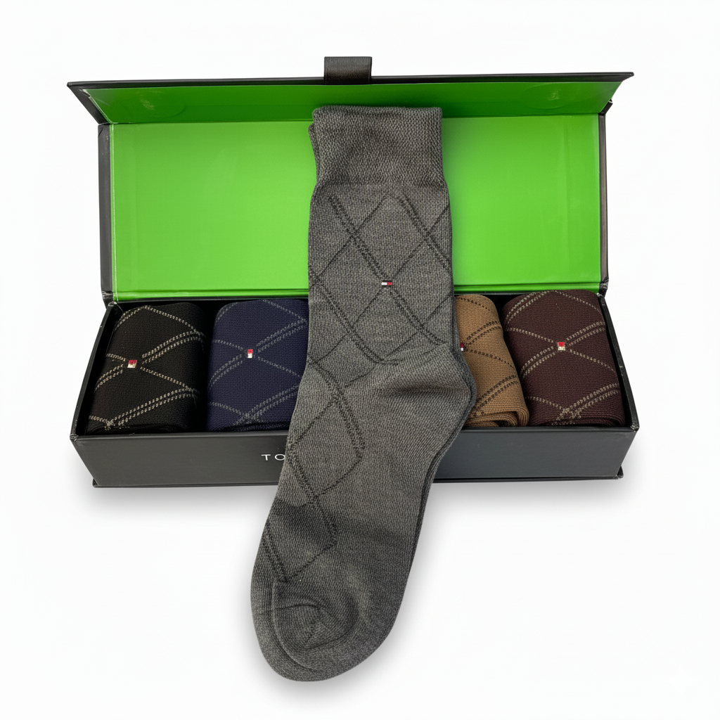 Export Quality Socks pack of 5 Premium Box TH2
