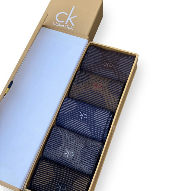 Export Quality Socks Pack of 5 Premium Box CK5