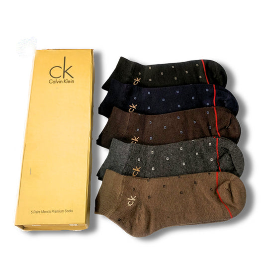 Pack of 6 Premium Low-Cut Ankle Socks CK23