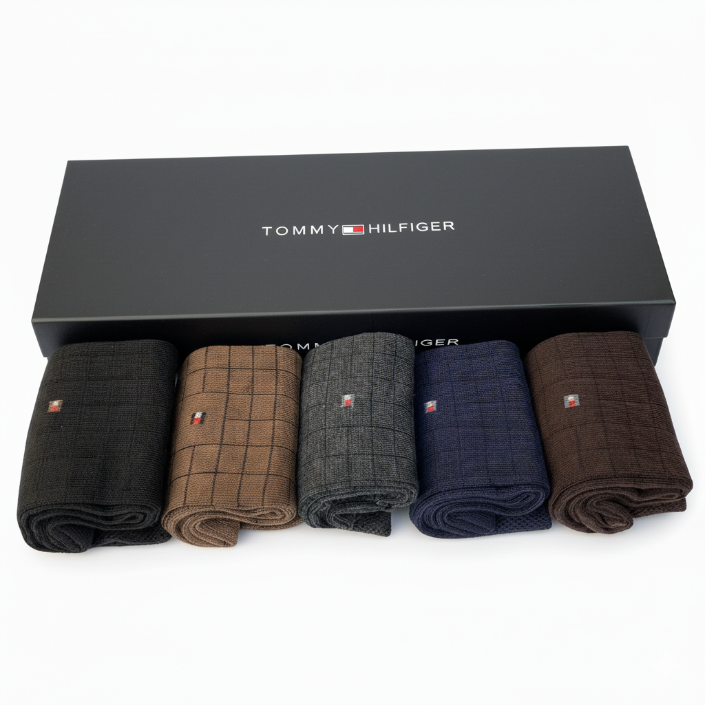 Export Quality Socks pack of 5 Premium Box TH1
