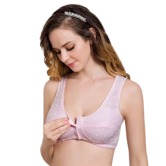 Front Open 3-Button Comfort Bra for Daily Wear