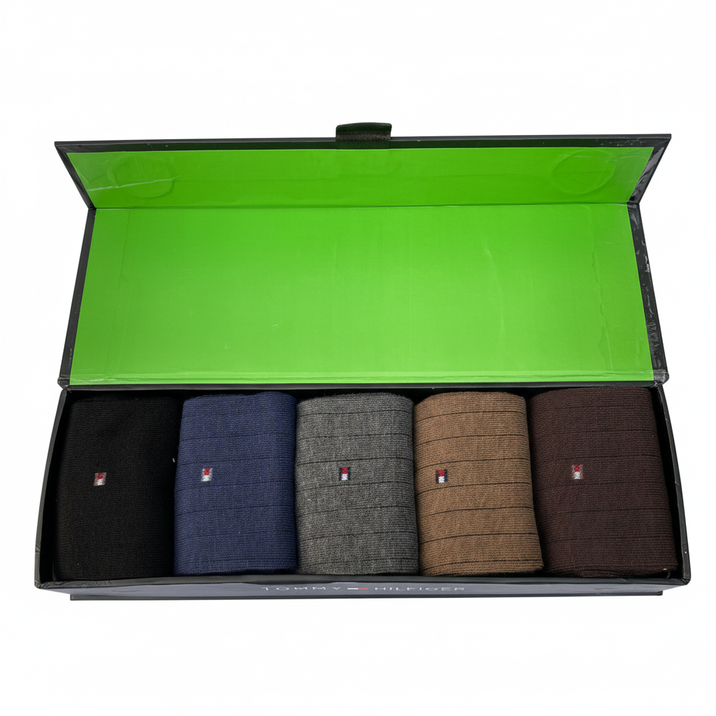 Export Quality Socks pack of 5 Premium Box TH4