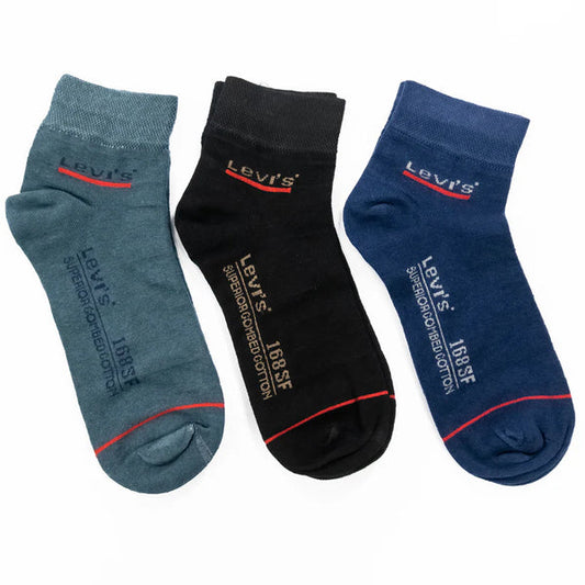 Pack of 3 Premium Low-Cut Ankle Socks LI24