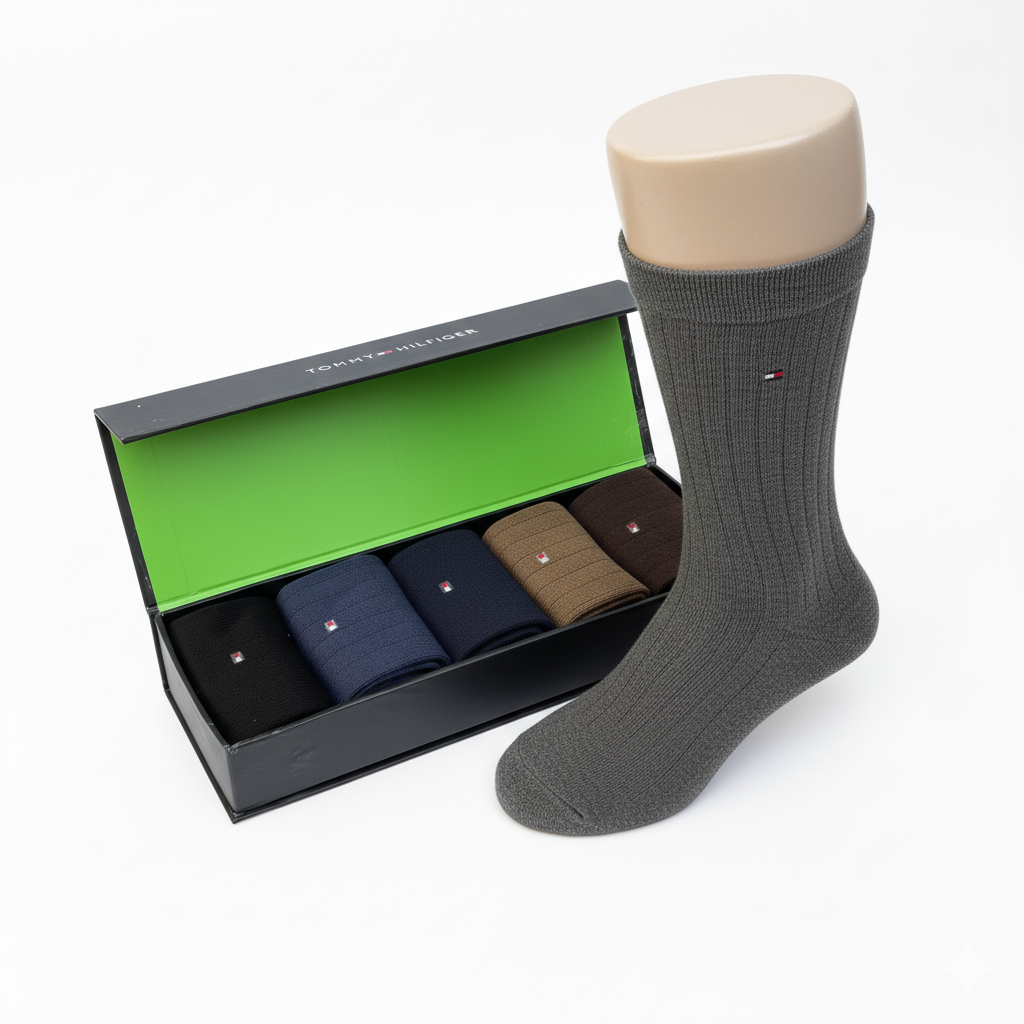 Export Quality Socks pack of 5 Premium Box TH4