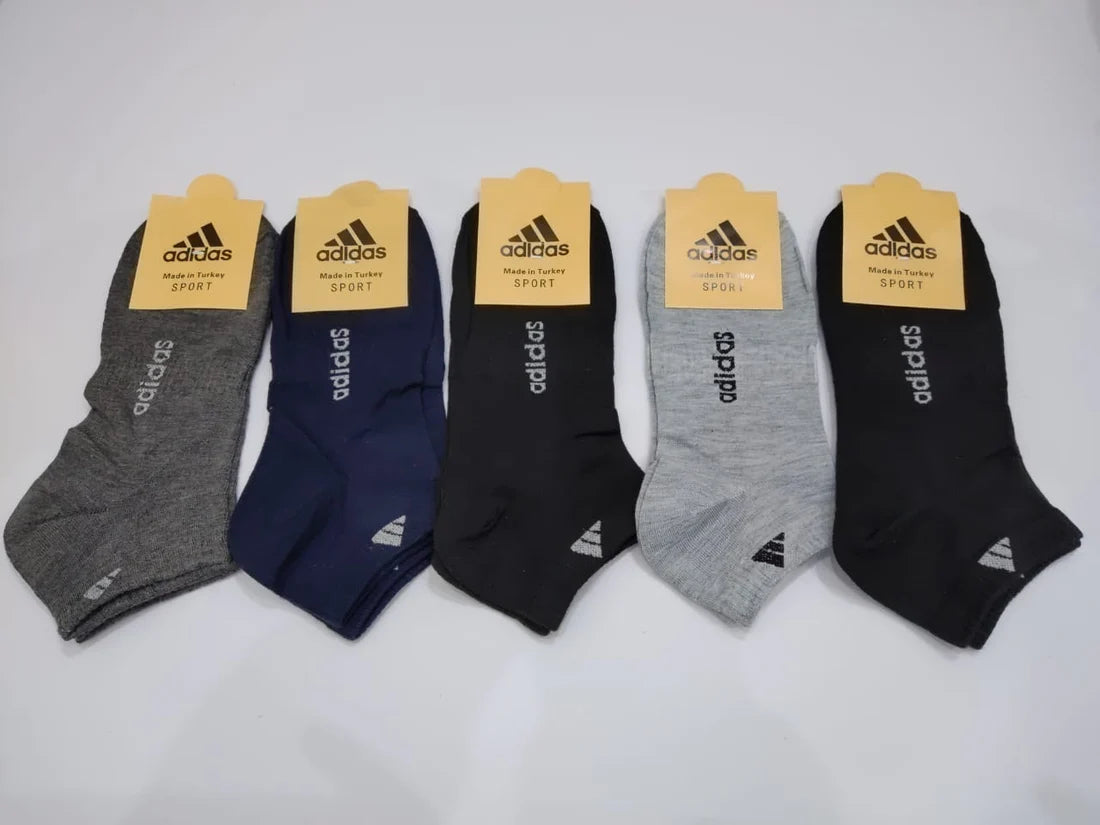 Pack of 5 Premium Low-Cut Ankle Socks AD29