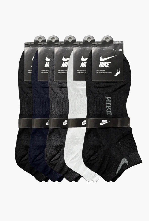 Pack of 5 Premium Low-Cut Ankle Socks NI28