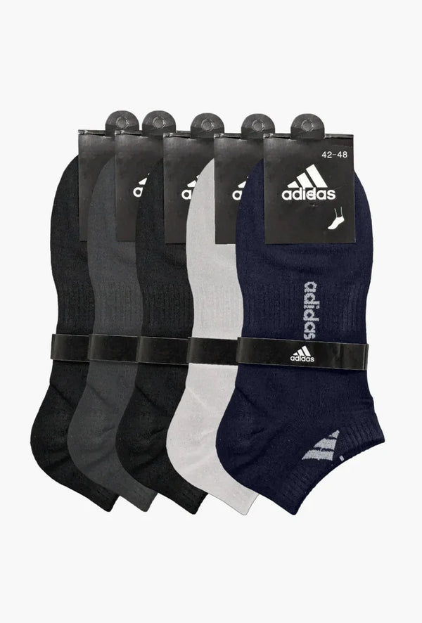 Pack of 5 Premium Low-Cut Ankle Socks AD29