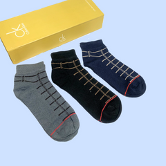 Pack of 6 Premium Low-Cut Ankle Socks CK22