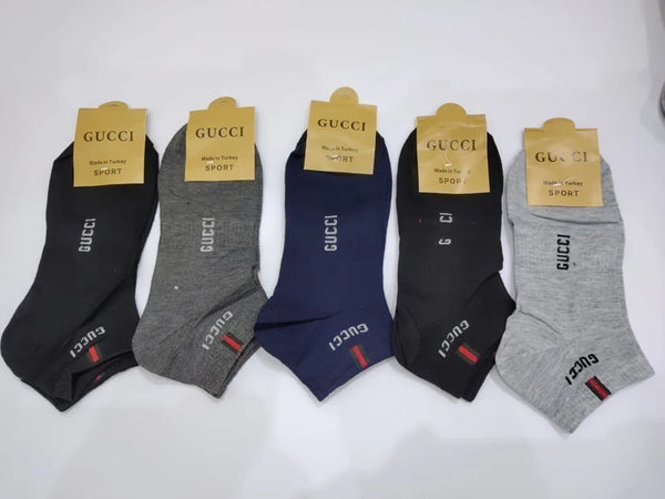 Pack of 5 Premium Low-Cut Ankle Socks GU27