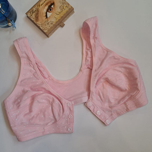 Easy Wear Front Open Bra – Soft Cotton Daily Comfort