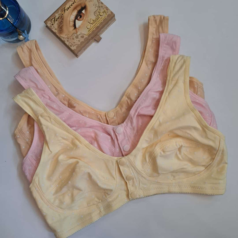 Easy Wear Front Open Bra – Soft Cotton Daily Comfort